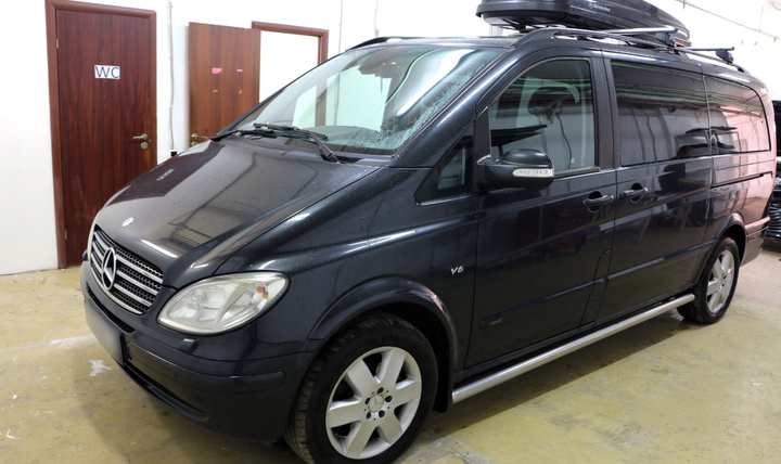 Шумоизоляция Mercedes-Benz Viano — Эксклюзив + STP Profi